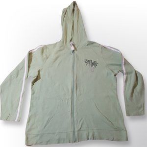 LOVEBUG GREEN HOODIE SIZE 14 - 16